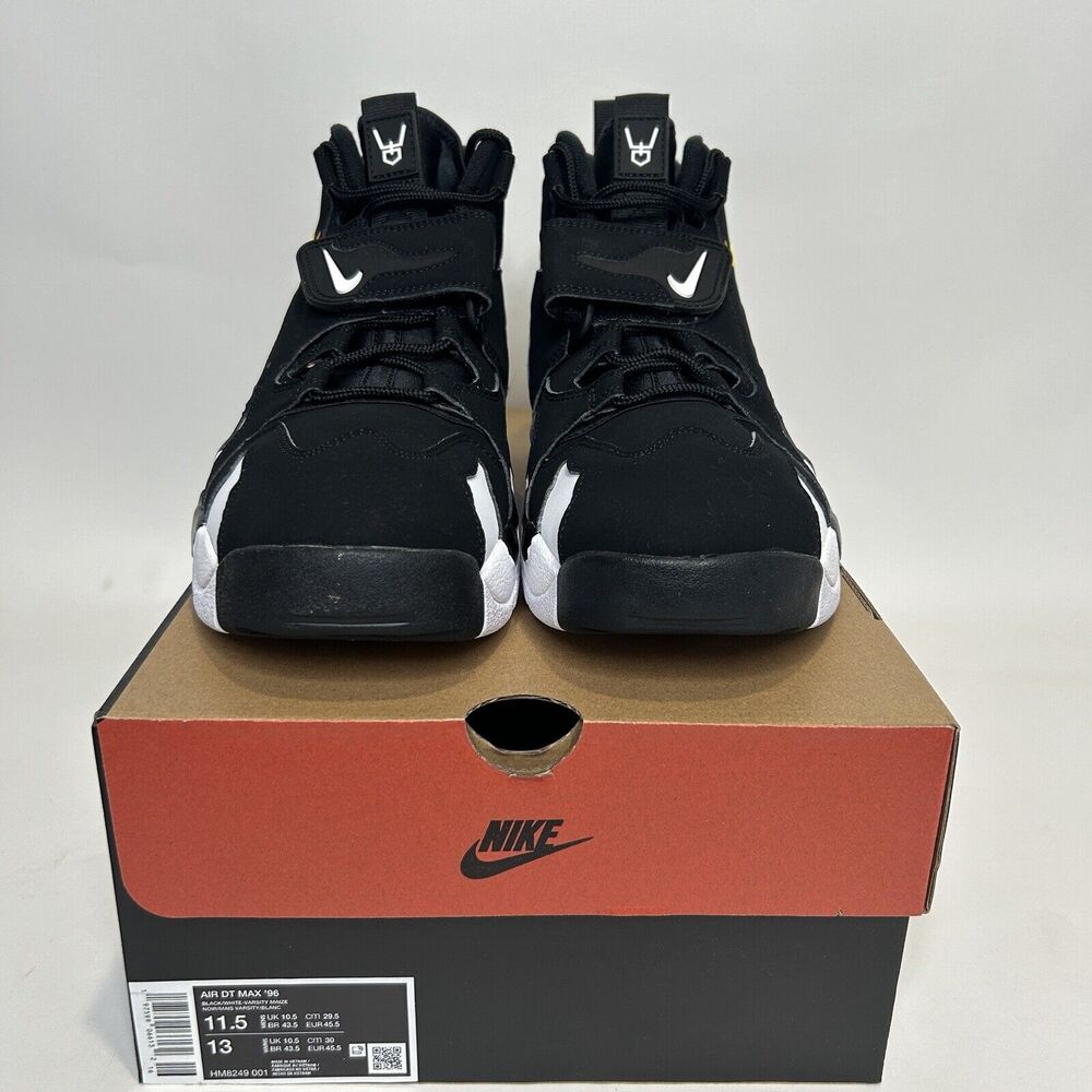 Nike Air DT Max '96 “Black Varsity Maize White/Deion Sanders” 2024 - Picture 2 of 5